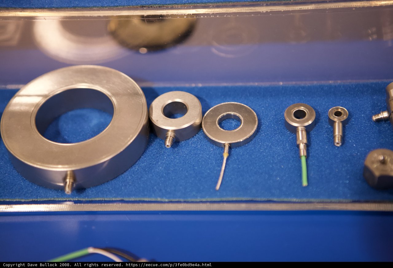 Metal Parts in Blue Case at Robot Automation Show
