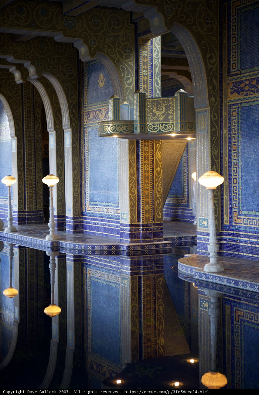 The Grand Pool at Hearst Castle