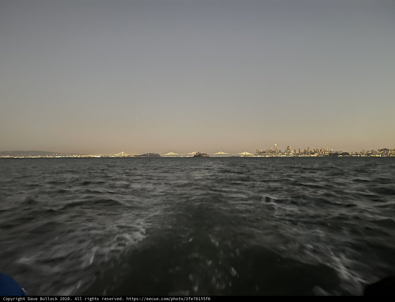 Captivating Sunset View of San Francisco Bay