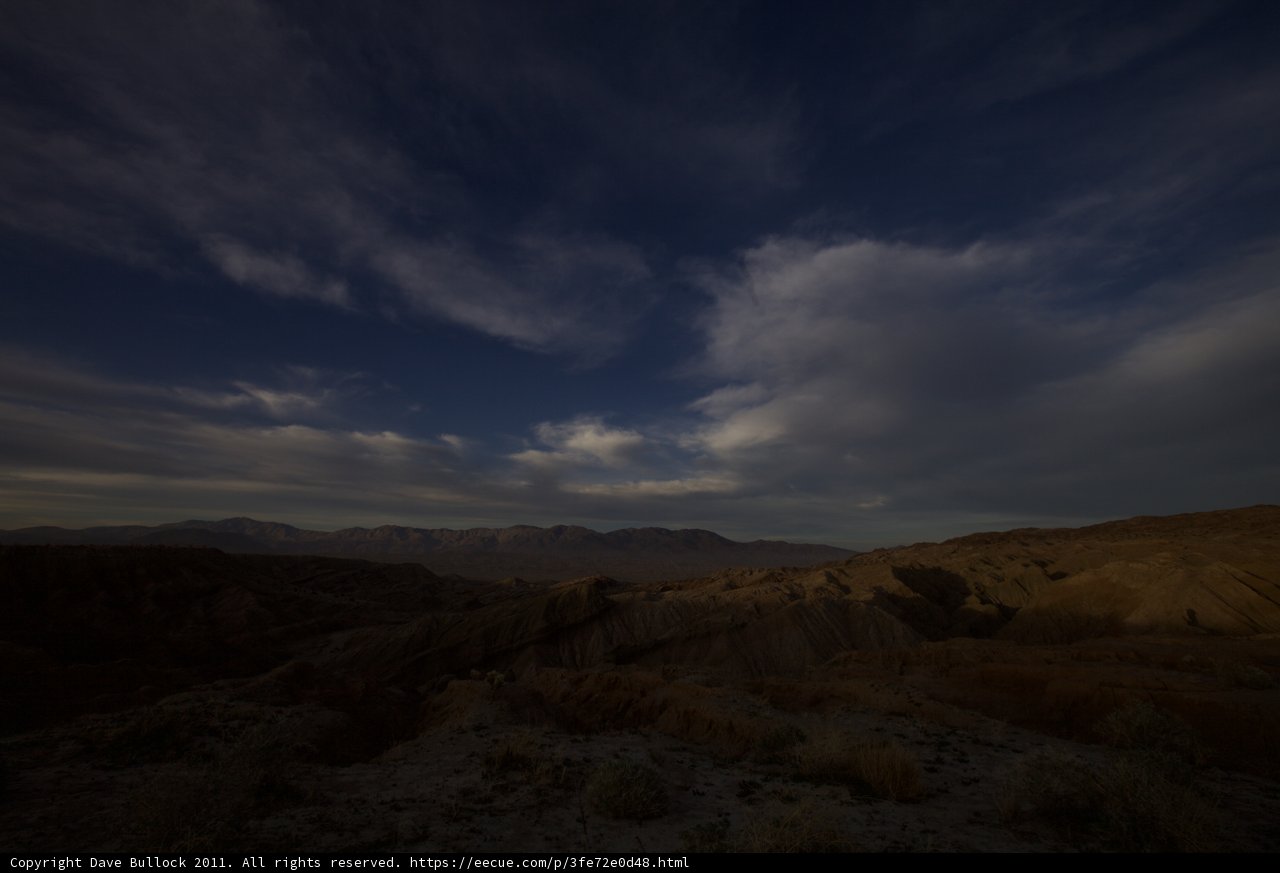 Moody Skies Over Anza Borrego