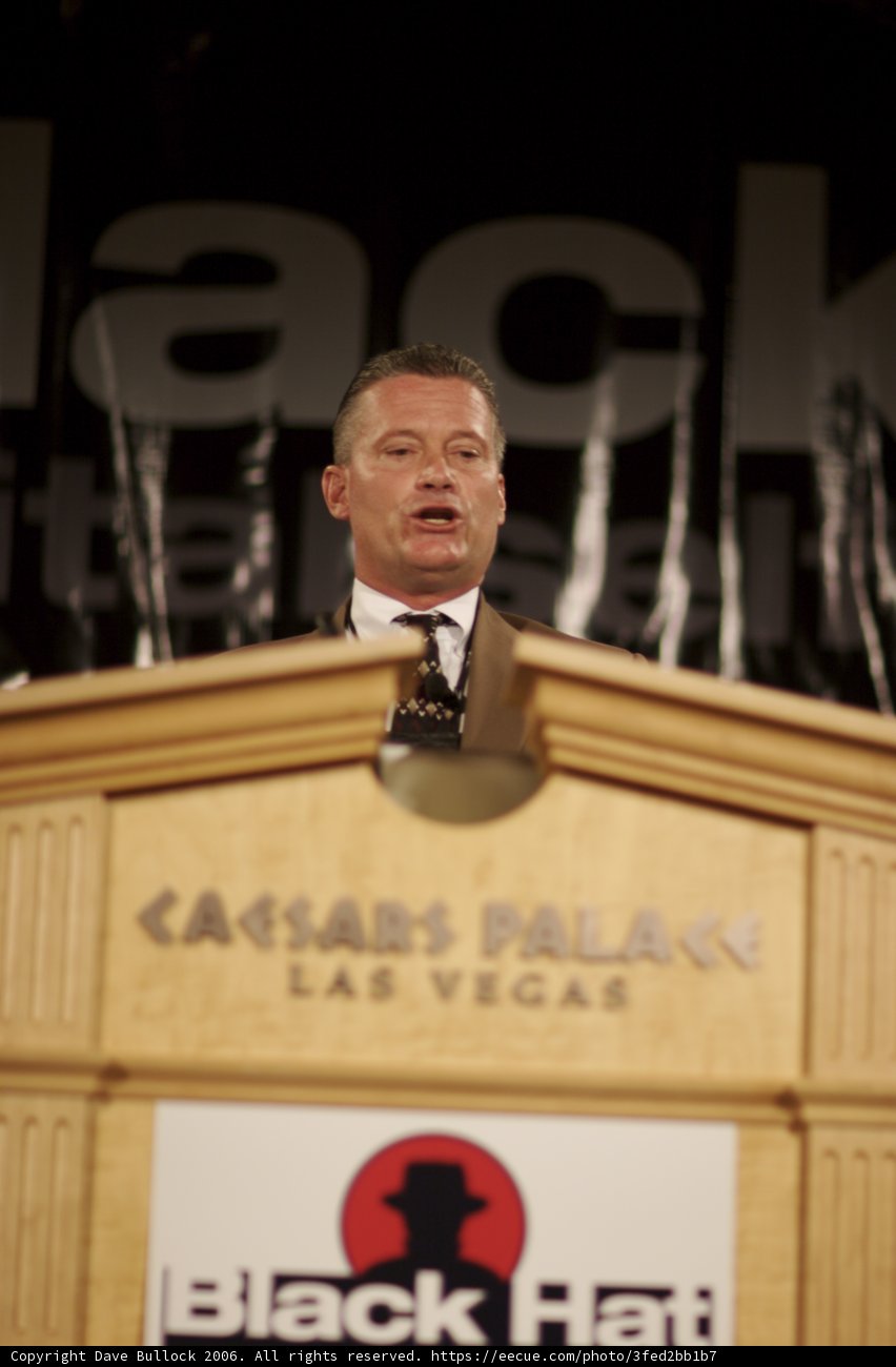 Speaking at the Podium