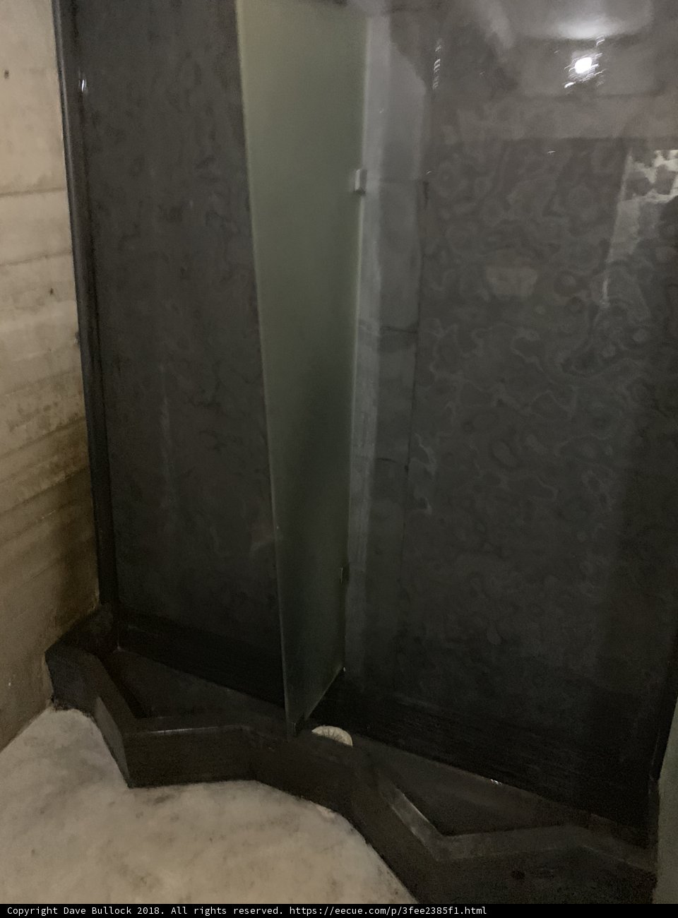 Glass-Enclosed Shower