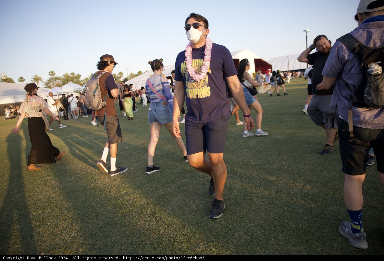 Sunset Strolls at Coachella 2024