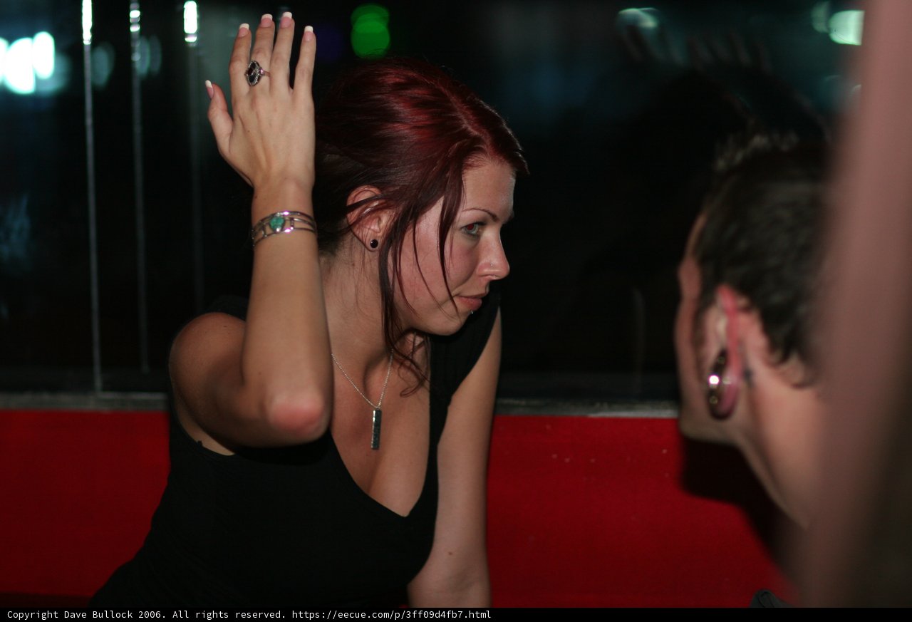 Red-Haired Women in Urban Style