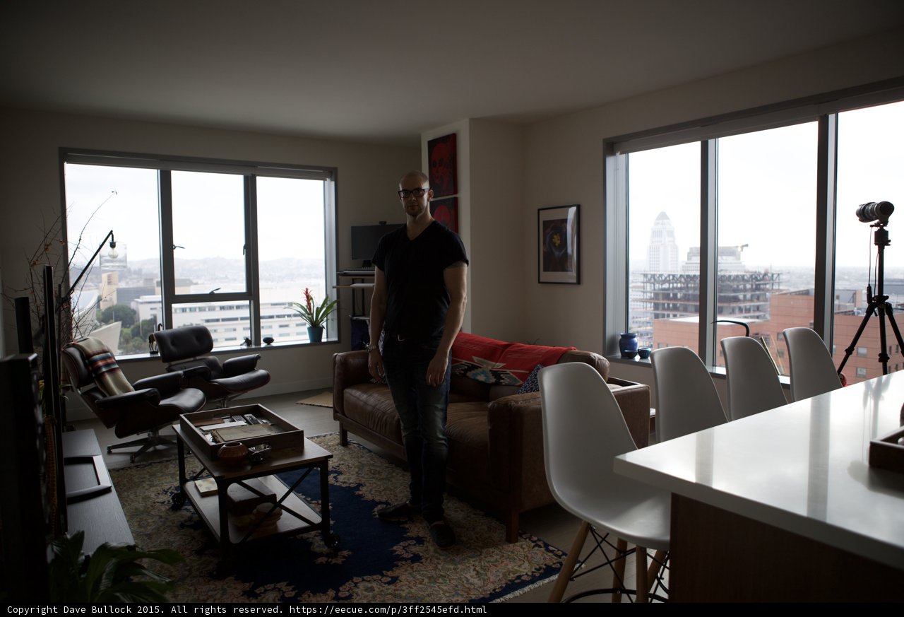 Standing in the Living Room