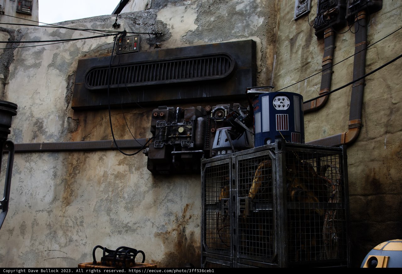Star Wars Droid on Wall