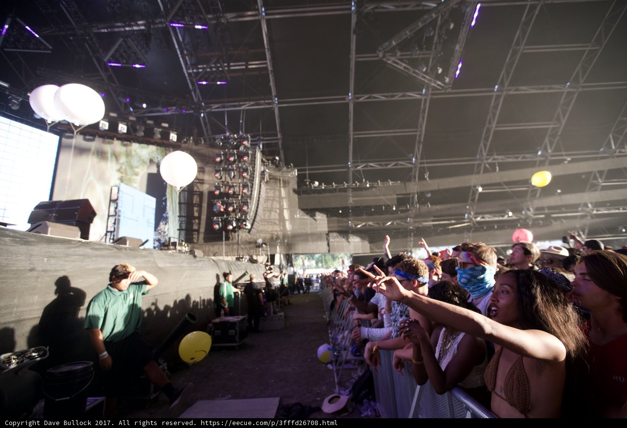 Balloons and Bright Lights at Coachella