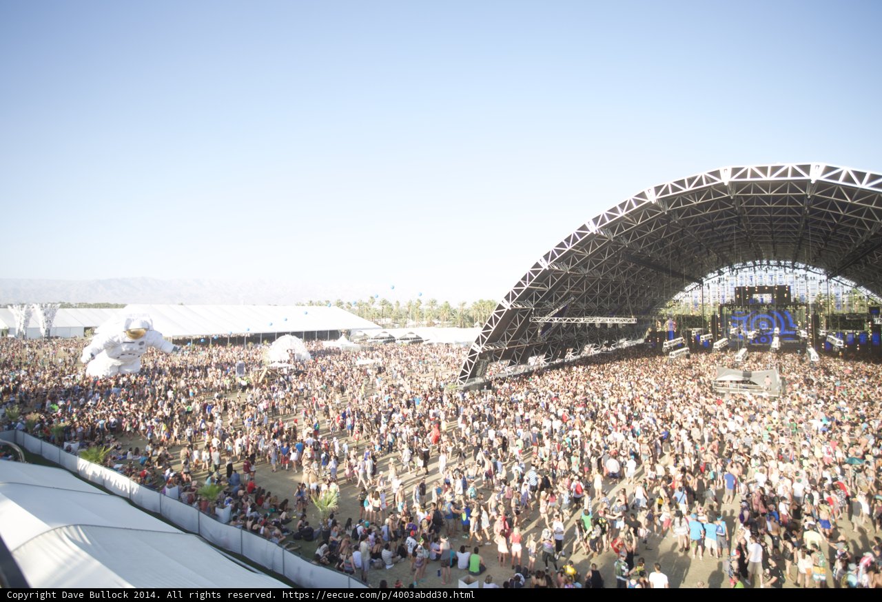 Coachella Crowd Goes Wild