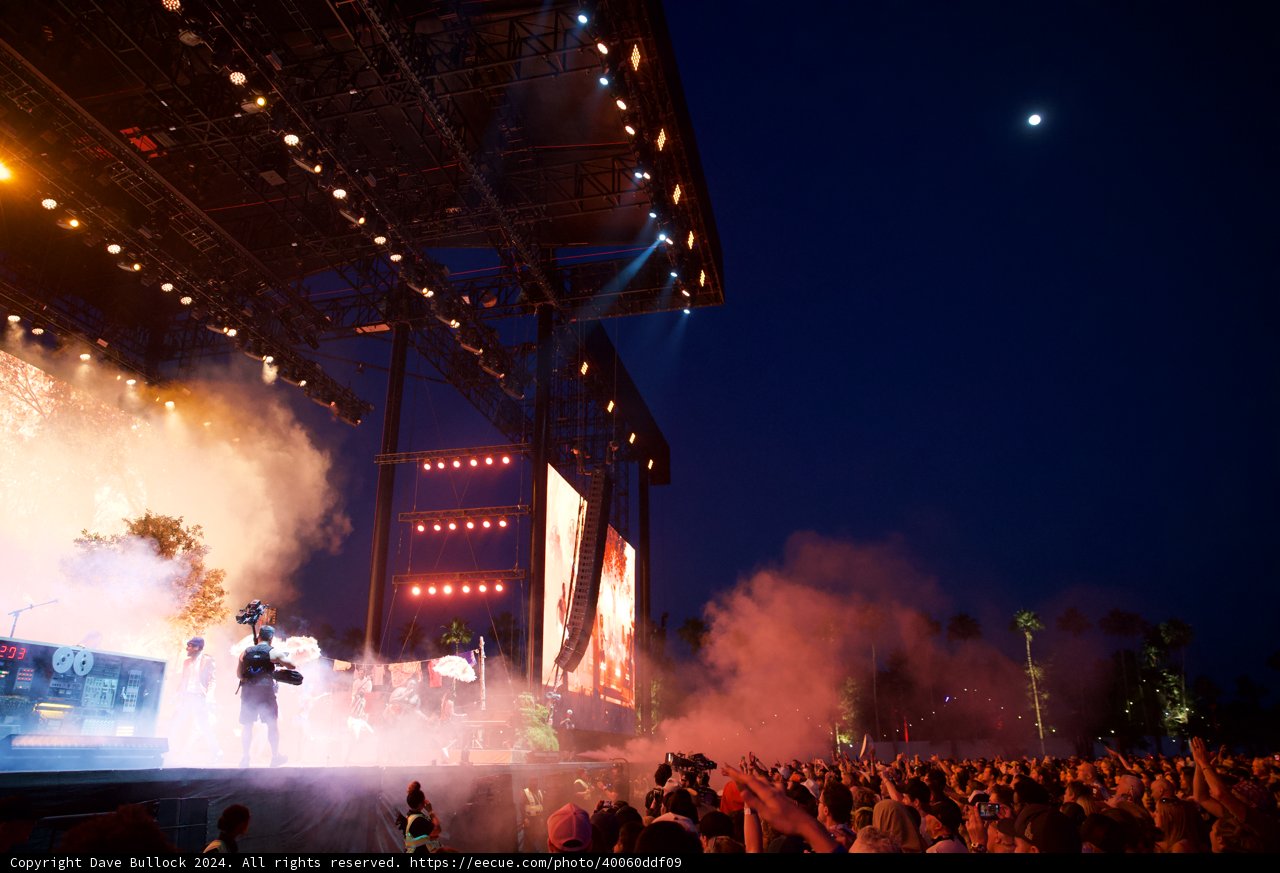 Electric Excitement Under the Nightsky - Coachella 2024 WK2