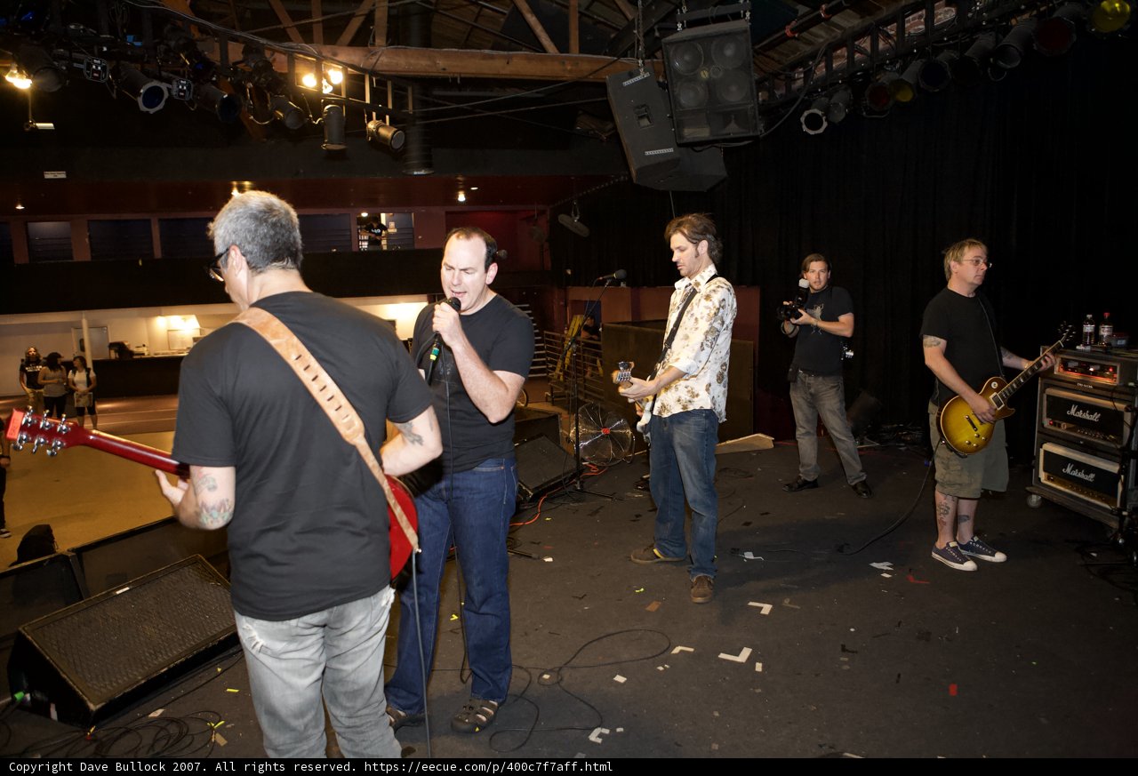 Bad Religion Glasshouse Concert featuring Brian Baker on Guitar