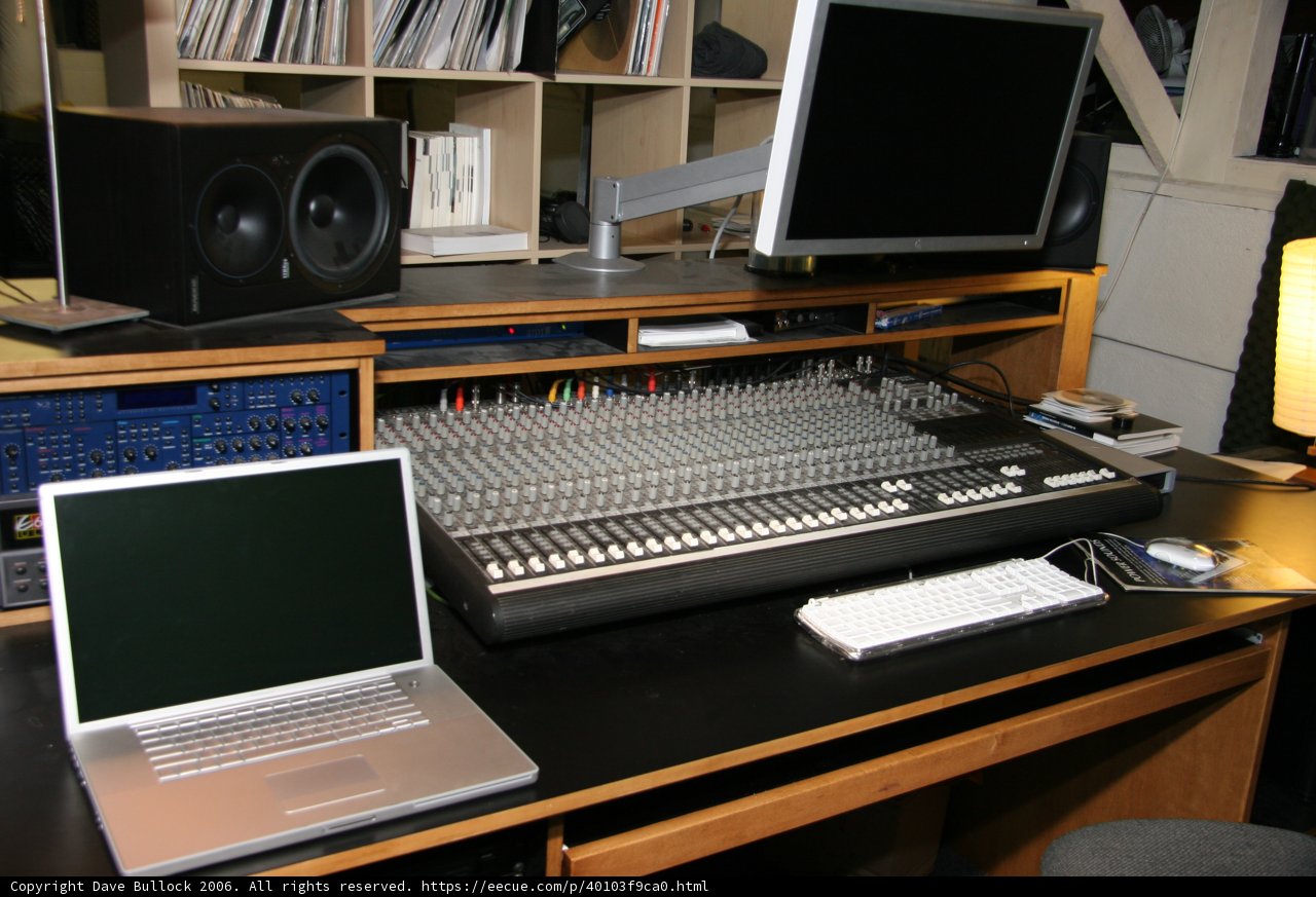 Tech and Tunes at the Black Desk