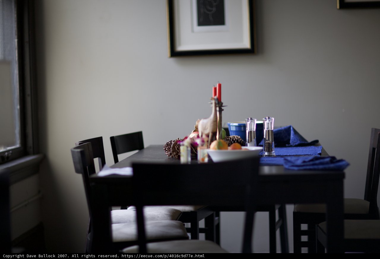 Dining Table Ambiance