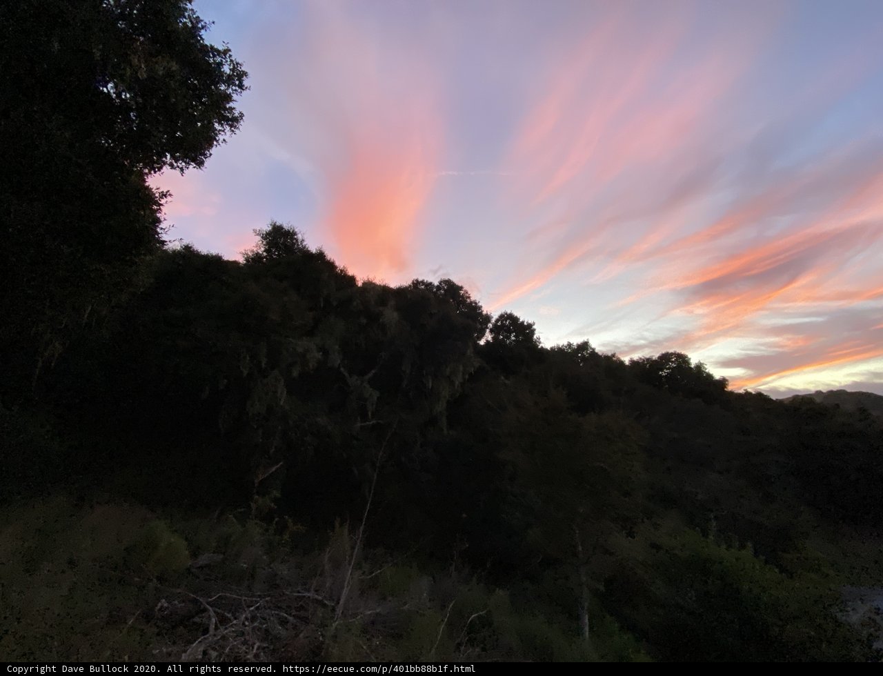 Radiant Sunset over Carmel Valley