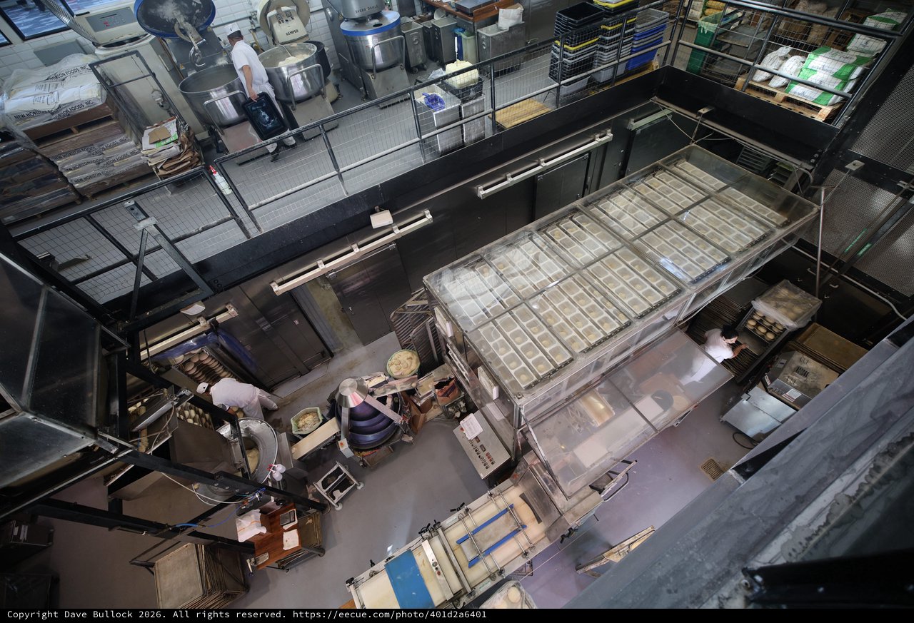 Artisanal Food Production Facility from Above