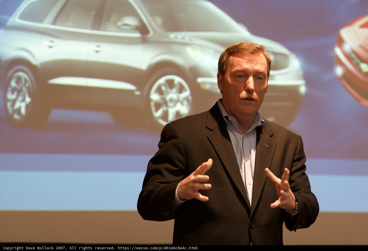The Man in the Suit: Delivering a Dynamic Presentation on GM's Latest Vehicle