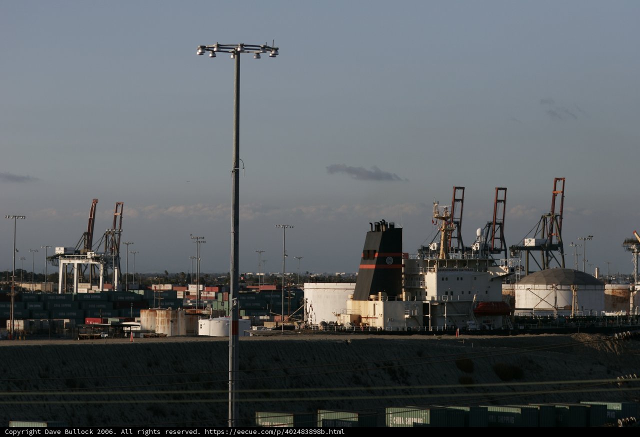 Industrial Landscape at Waterfront