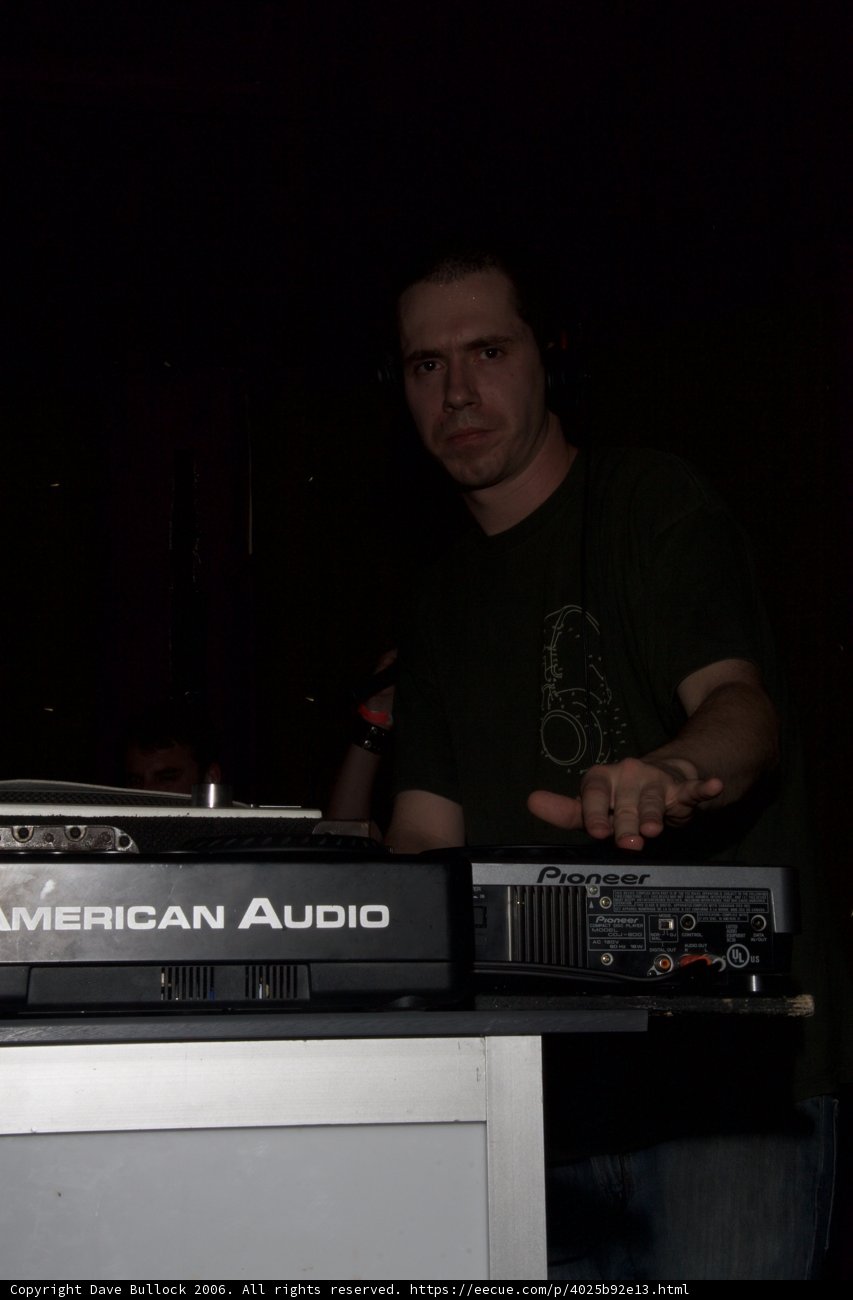DJ-ing at the Train Museum