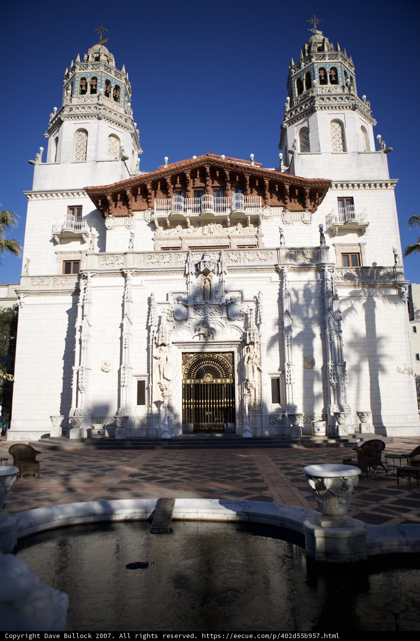 Majestic Hearst Castle Towers