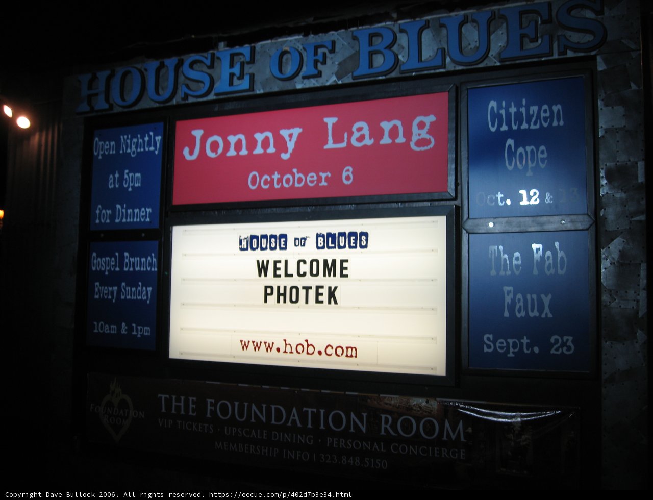 The Electronic Majesty of Jonny Lang's House of Blues