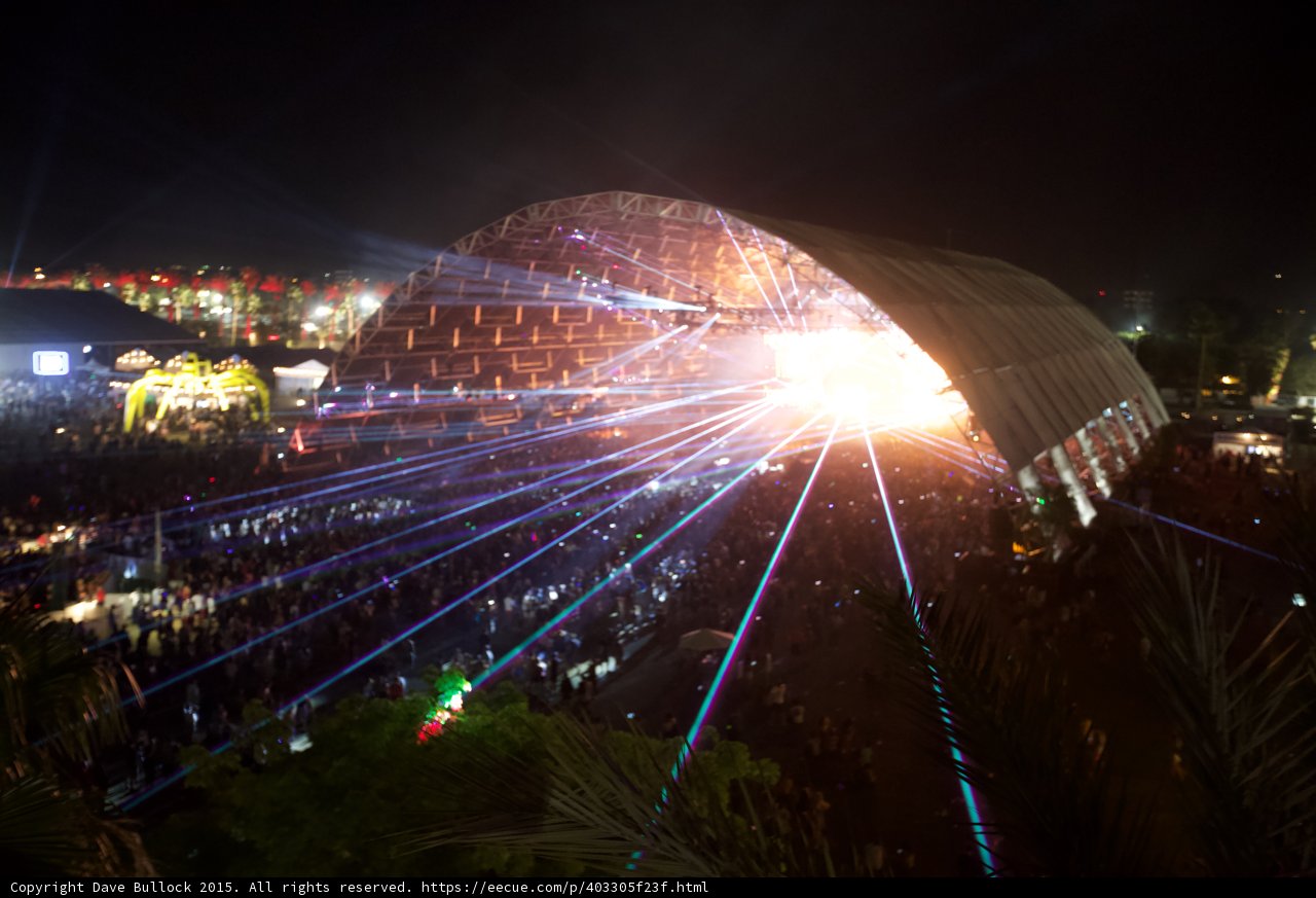 Lighting Up Coachella