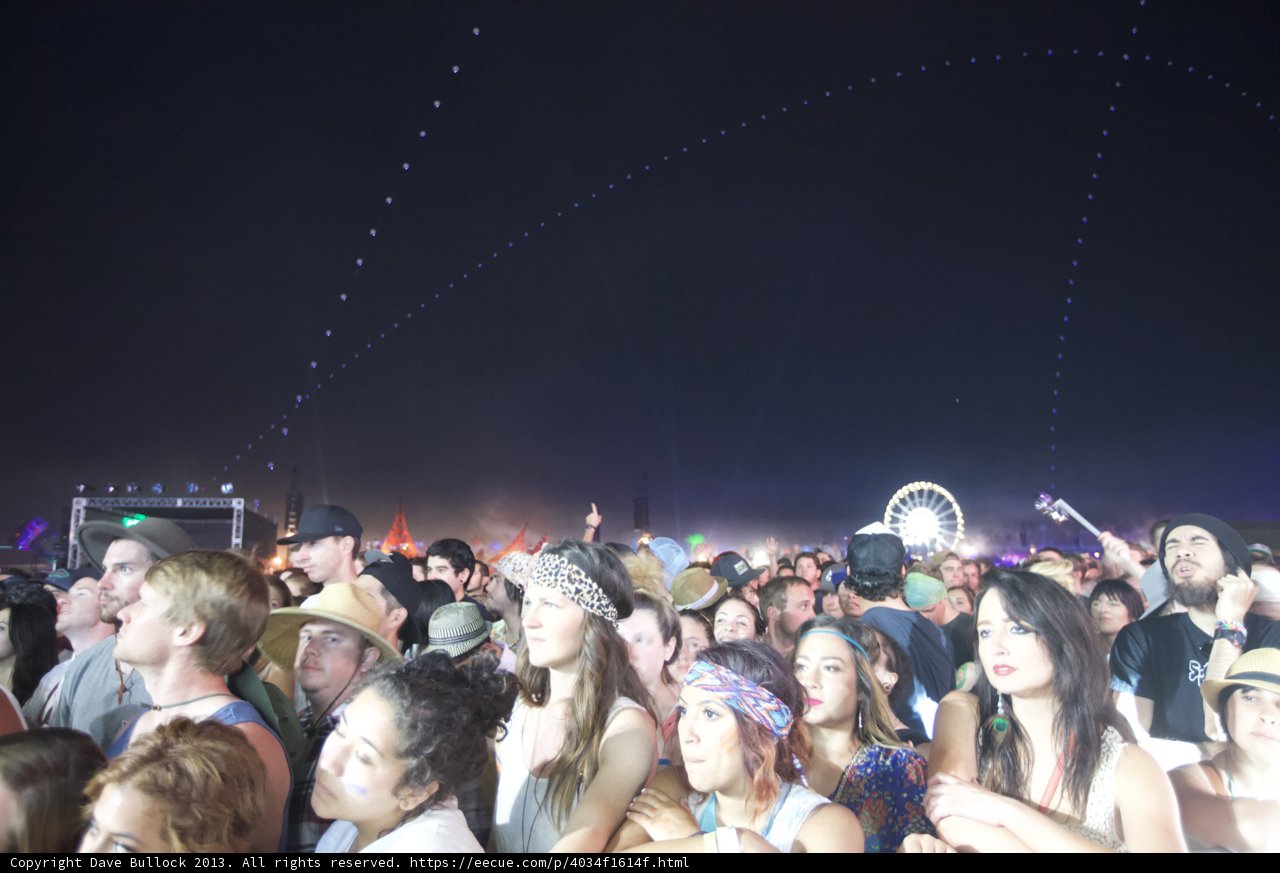 Nighttime Festivities at Coachella