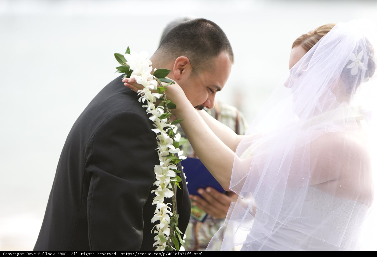 Hawaiian Beach Wedding Bliss