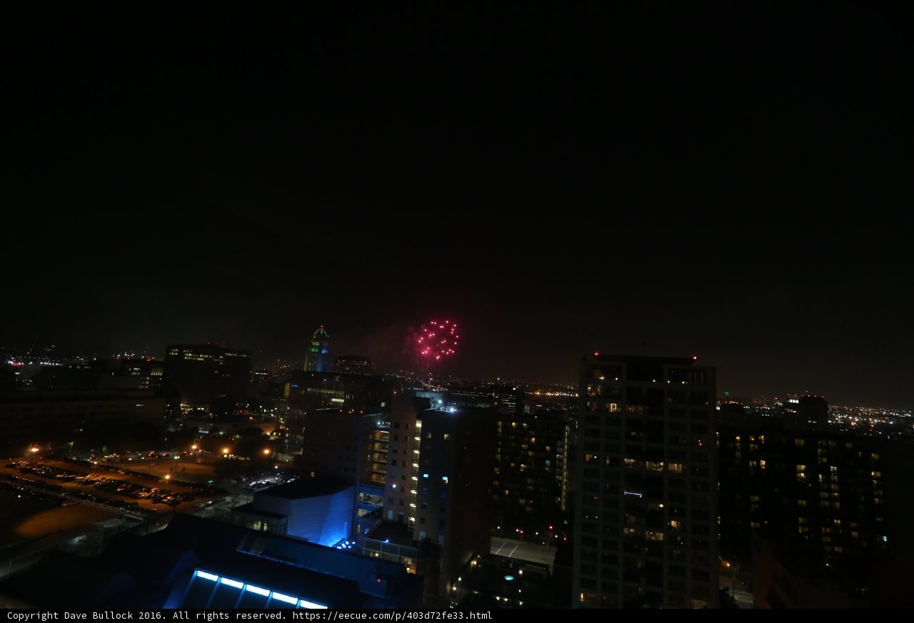 Fireworks Illuminate the Metropolis Skyline