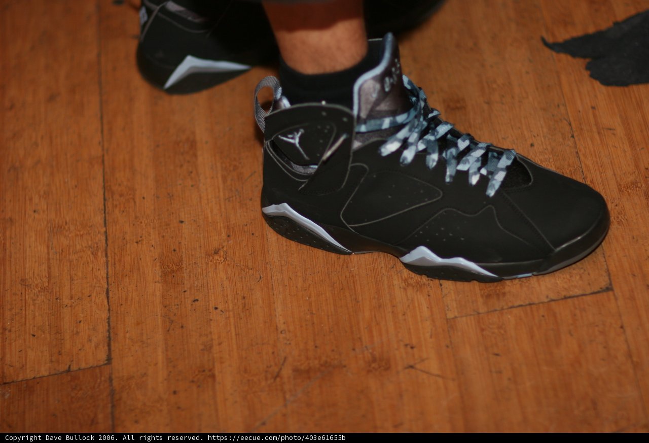 2 Shoes on Hardwood