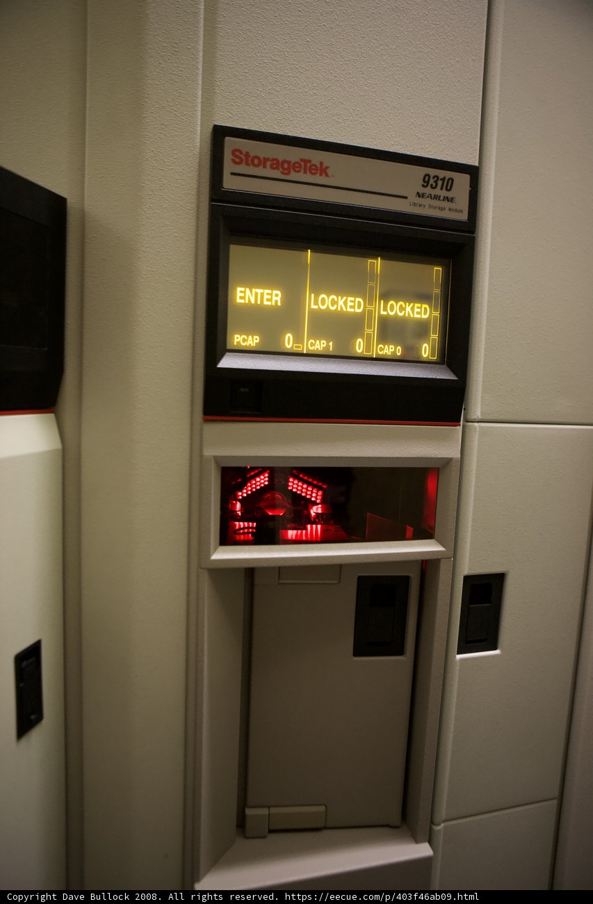 Red-lit Machine with Clock
