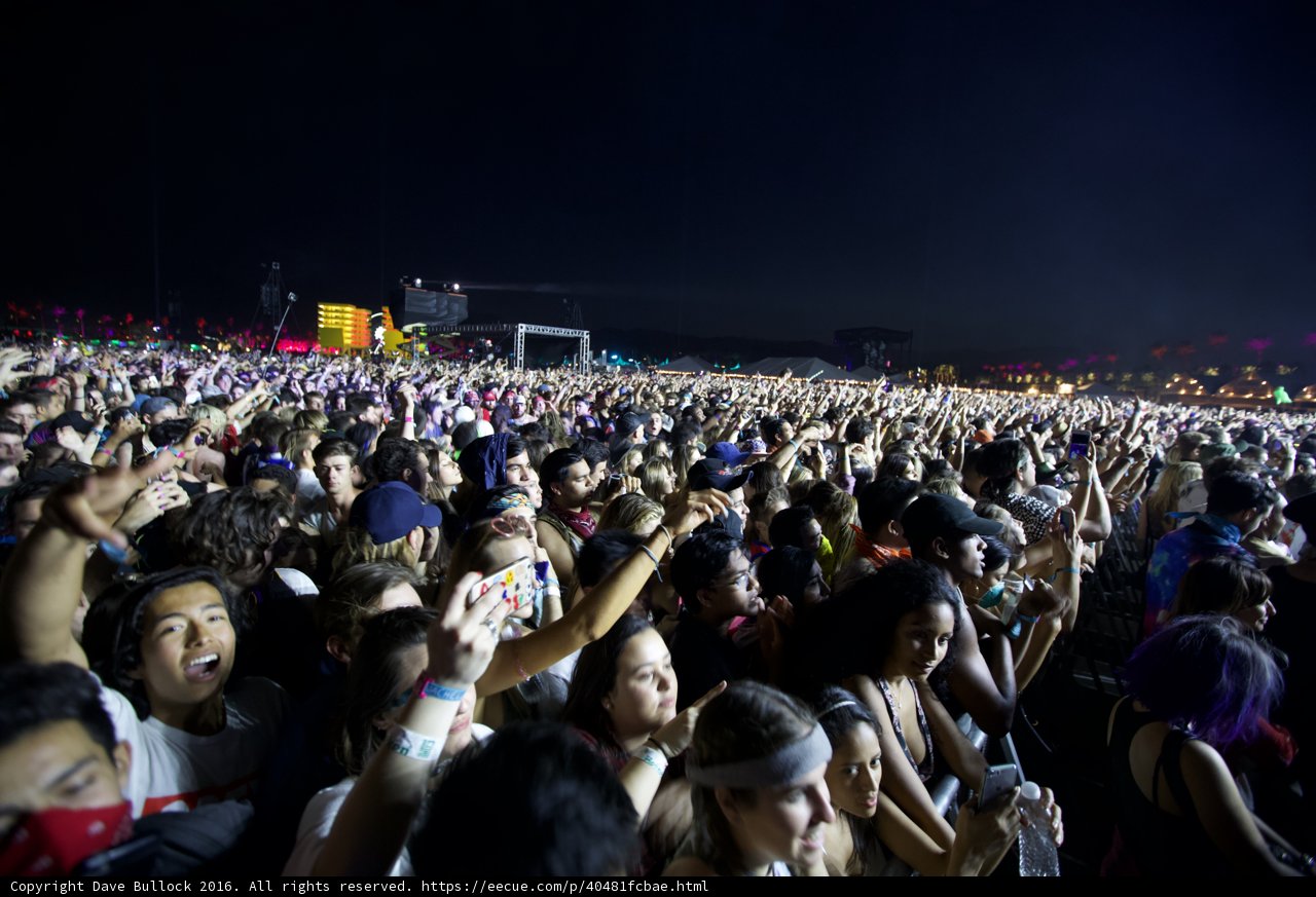 Coachella 2016 Crowd