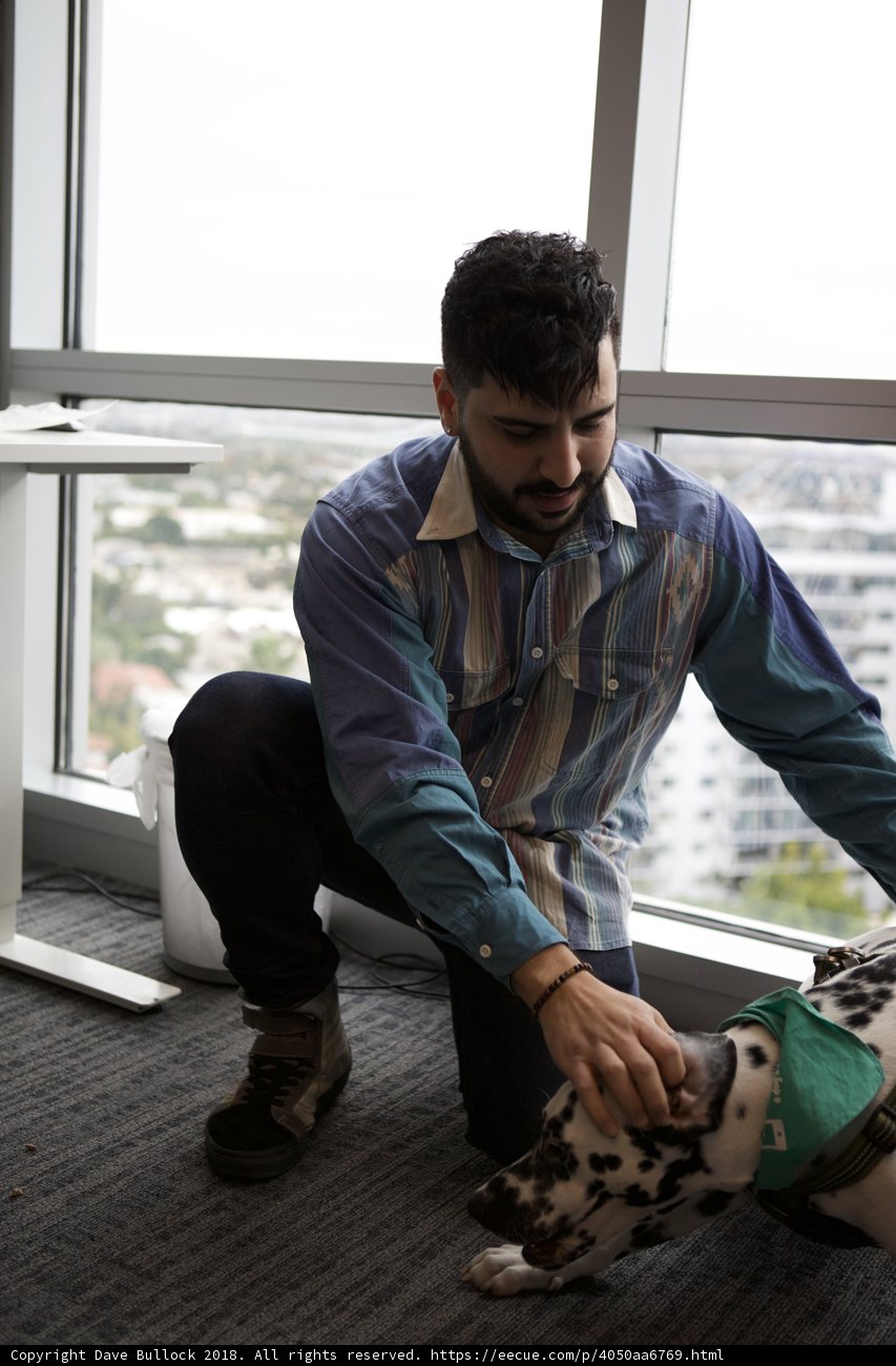 Man and His Furry Friend