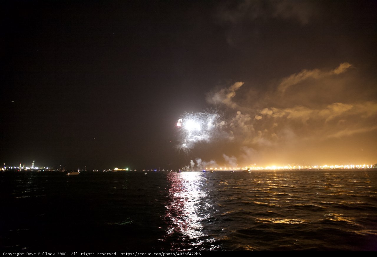Flare Up in the Night Sky