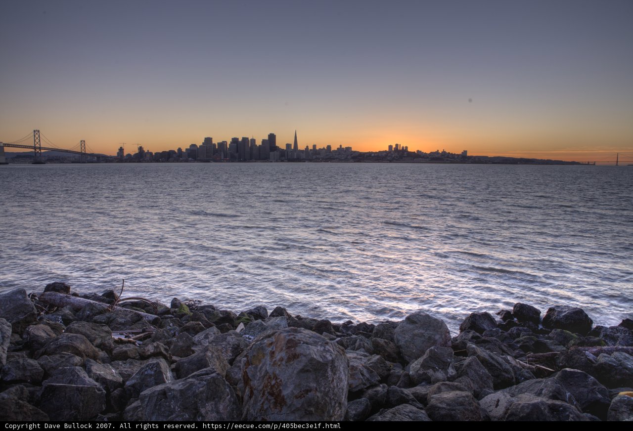 Sunset on the Bay