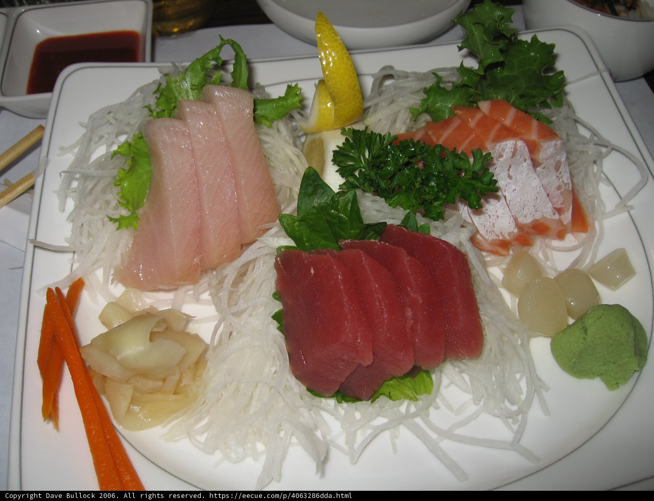 Sushi Delight on a Plate