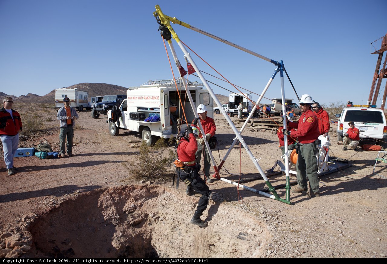 Mine Rescue Crews at Work