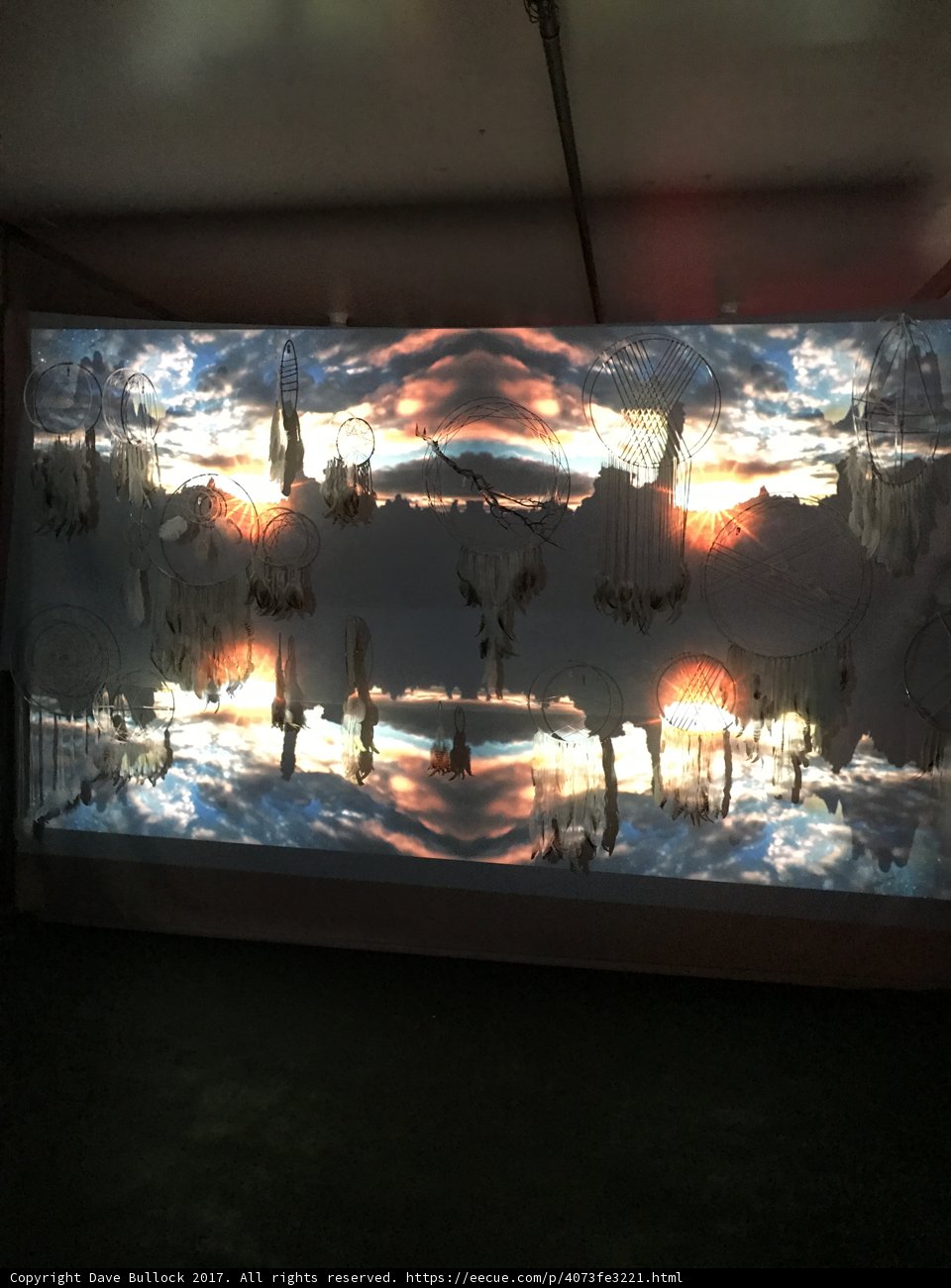 Serene Sunset on a Screen
