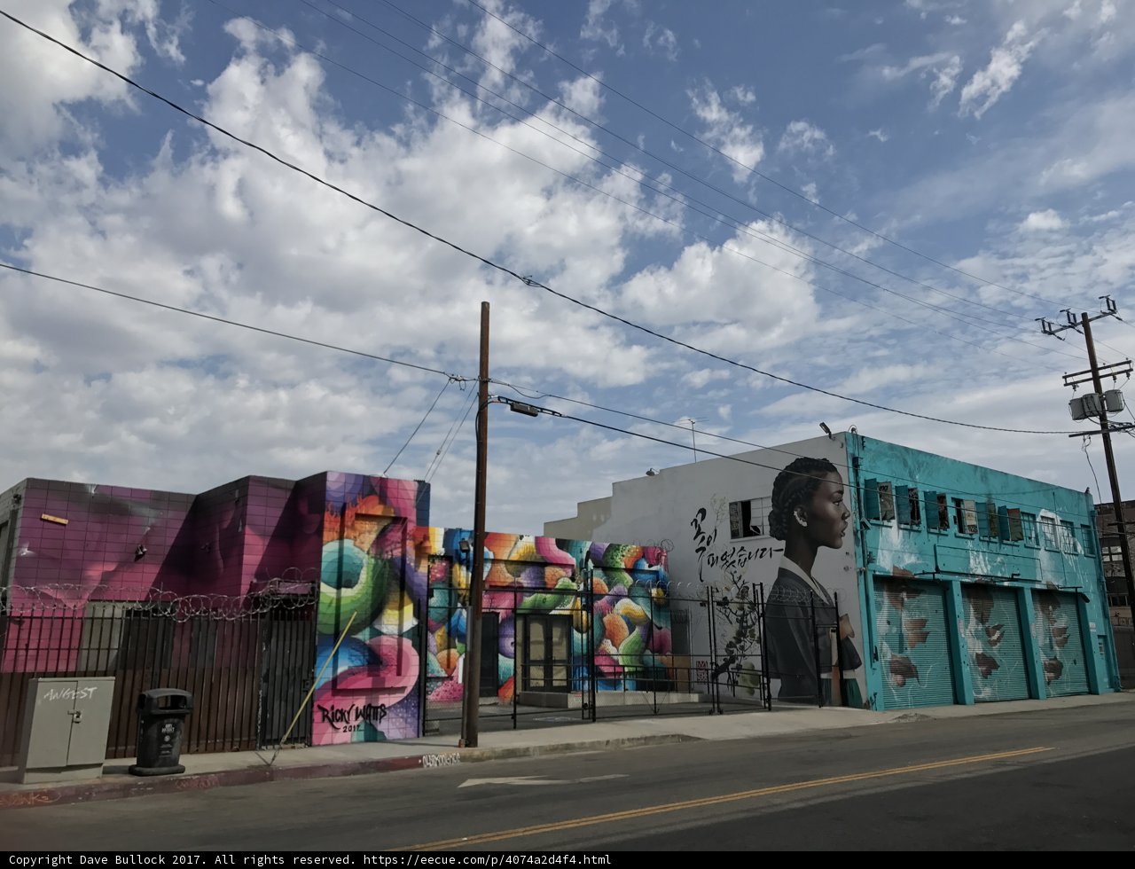 Vibrant Mural on Los Angeles Building