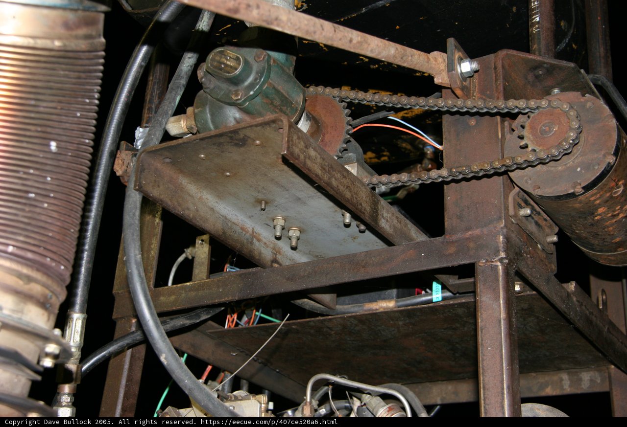 Rusty Machine with a Chain