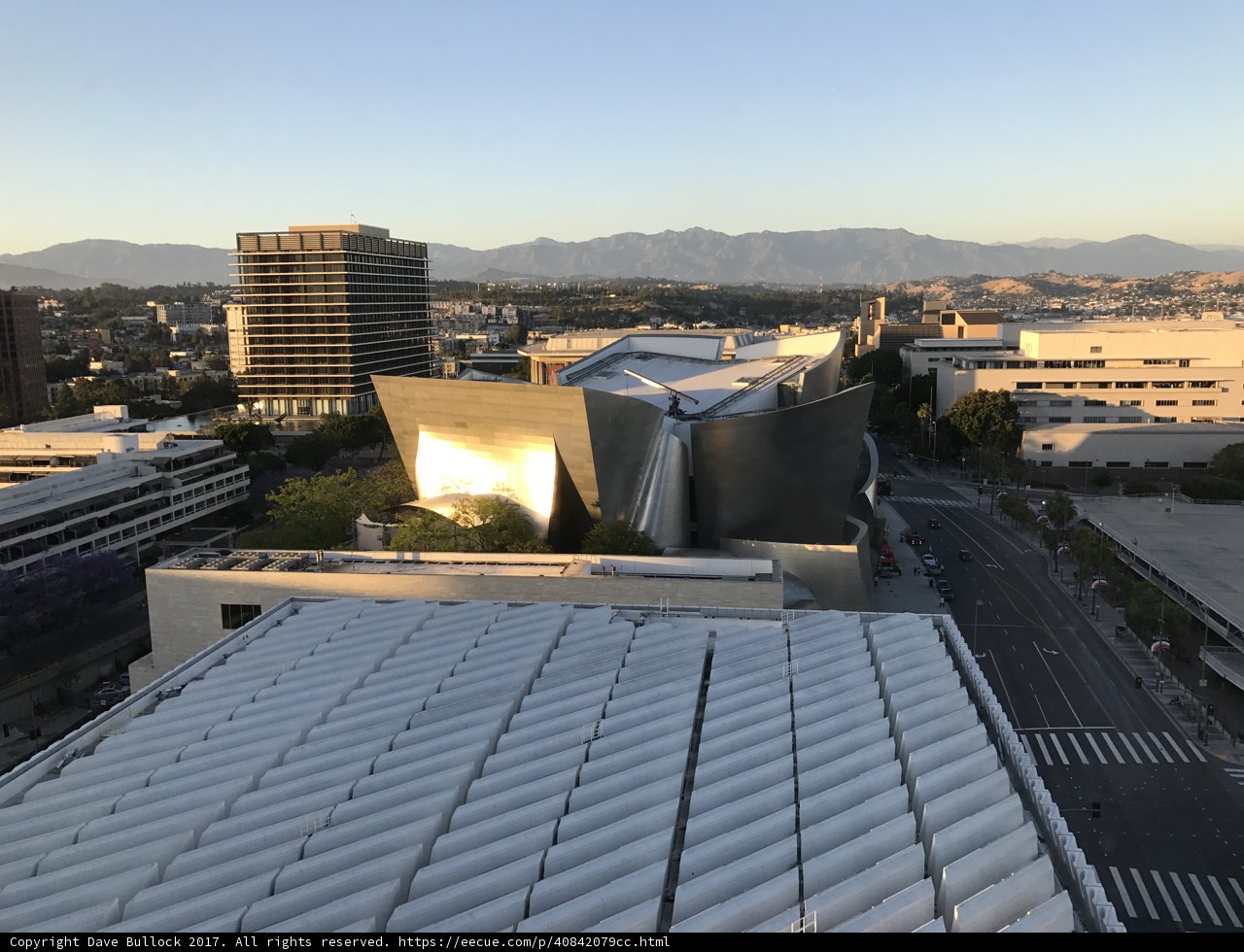 Views from the Roof of The Broad