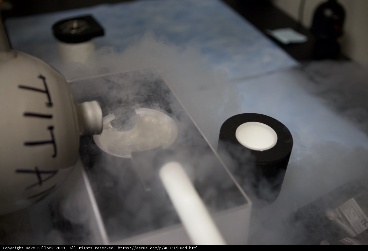 Pouring White Smoke