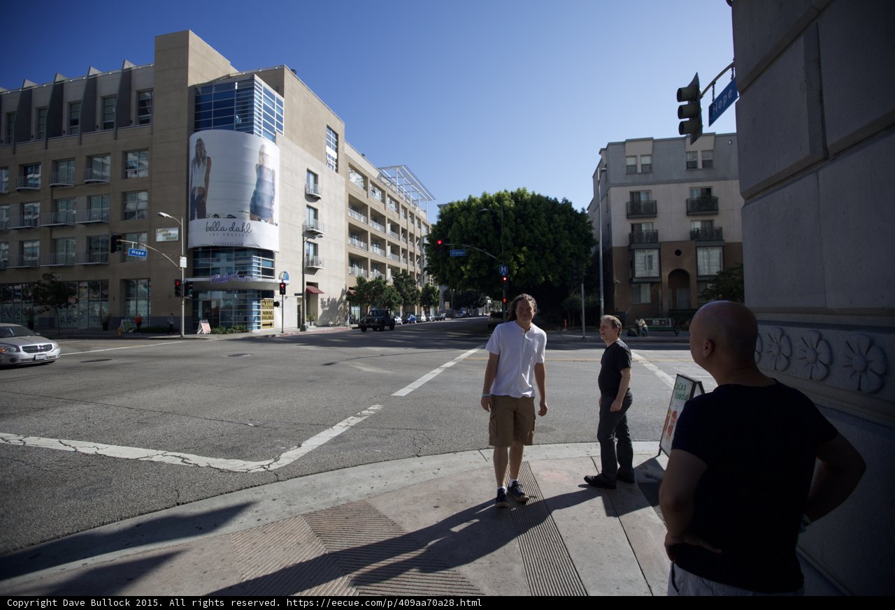 Crew Members Street Corner
