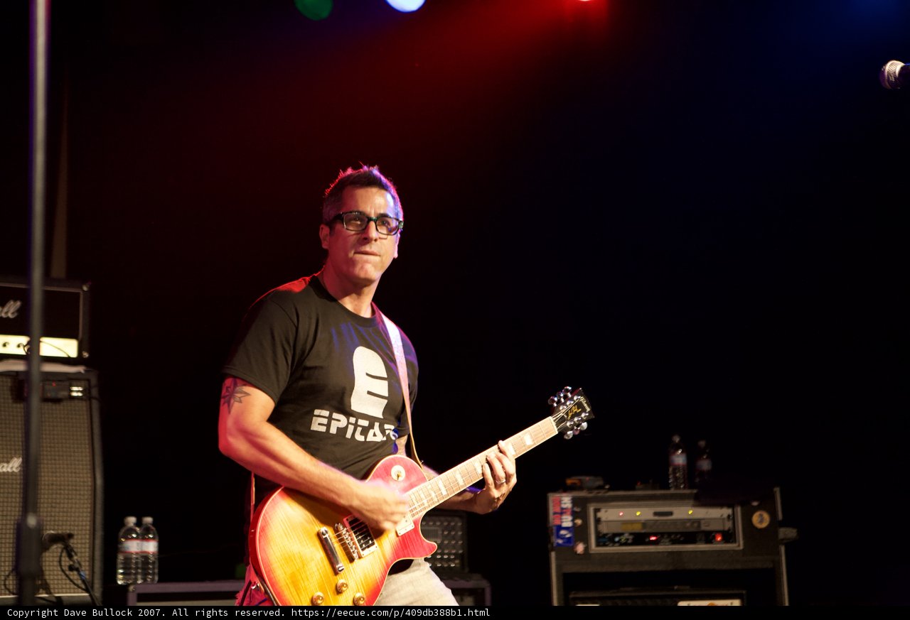 Brett Gurewitz Rocks the House with his Electric Guitar