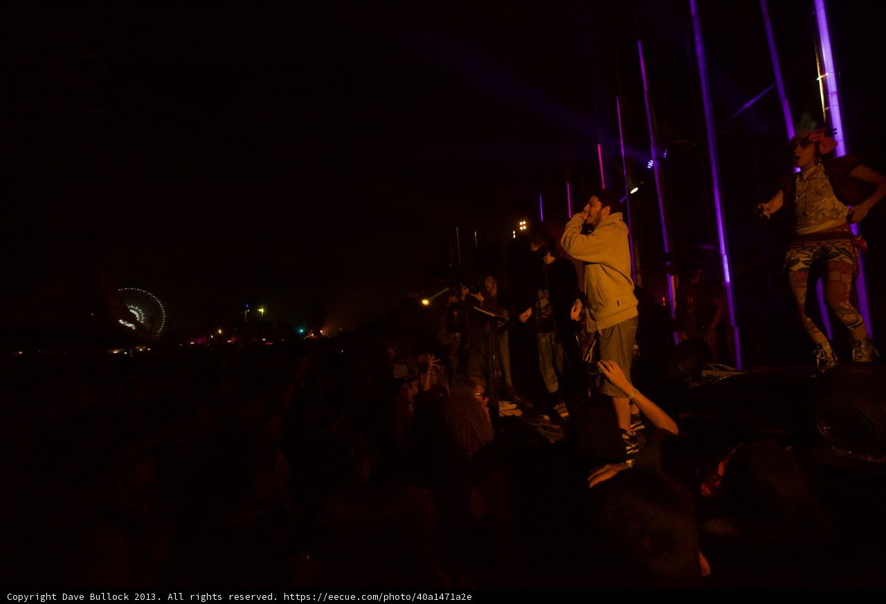 Coachella Stage Lights up the Night
