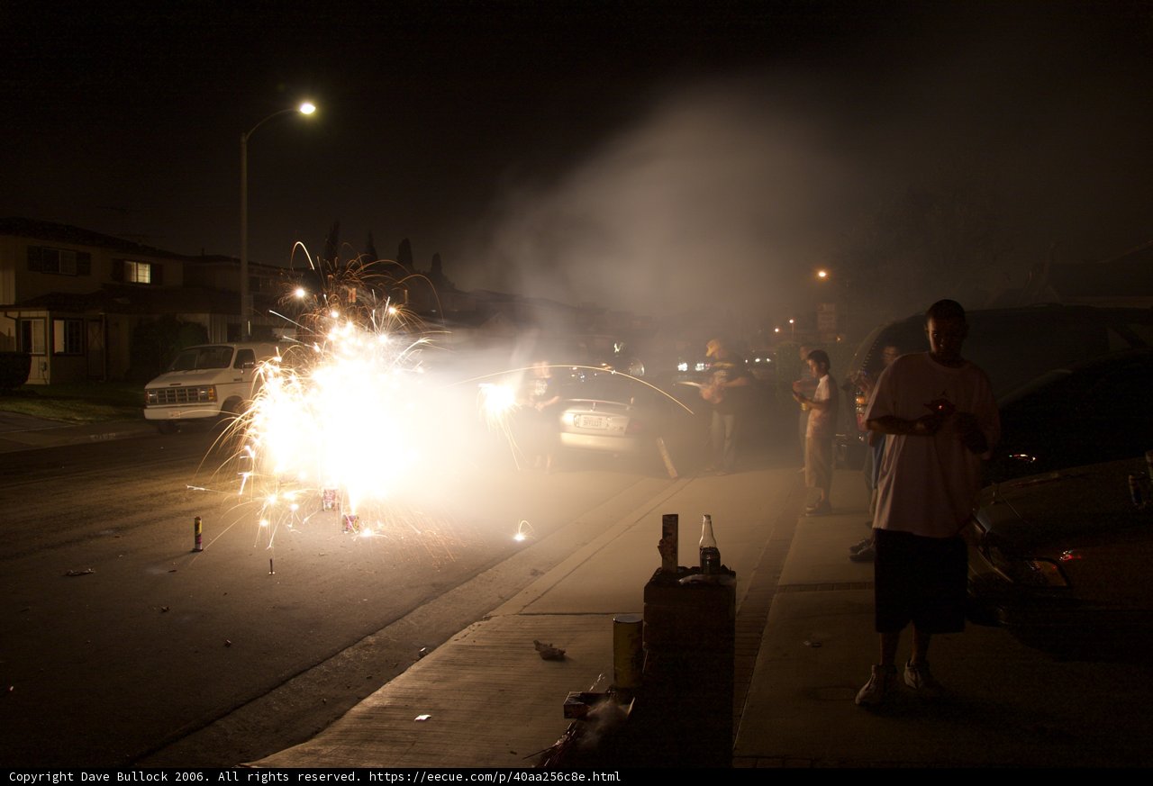 The Man and the Firework