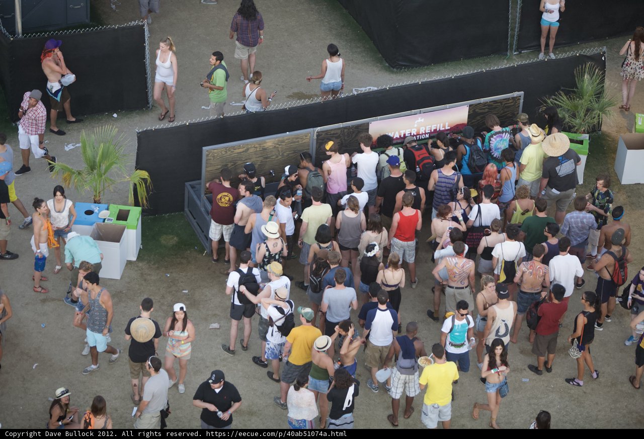 Screen Watching at Coachella