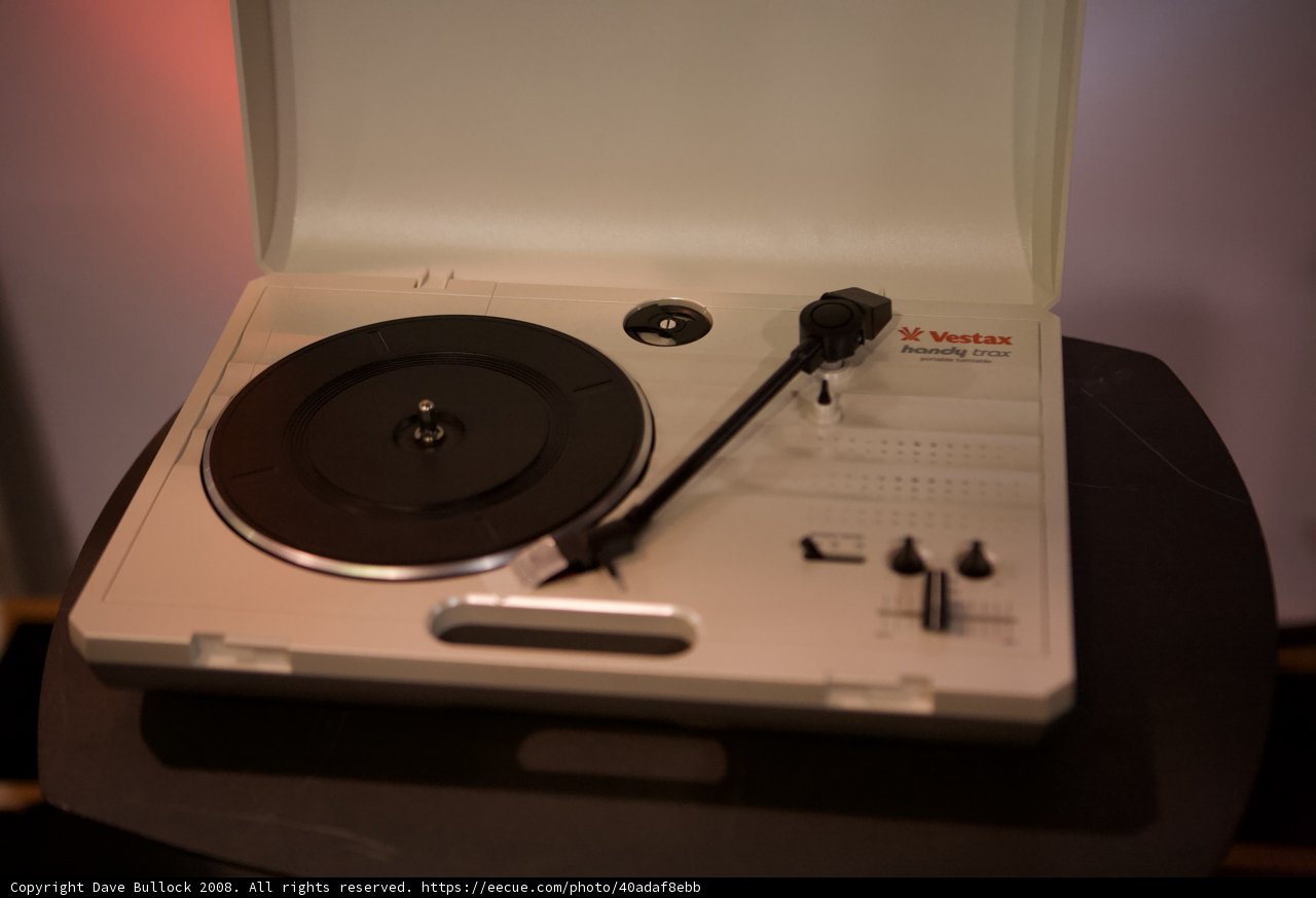 Spinning Vinyls at 2008 NAMM