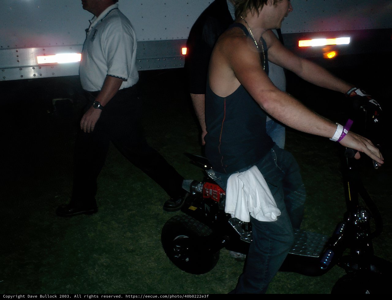 Scooting through Coachella
