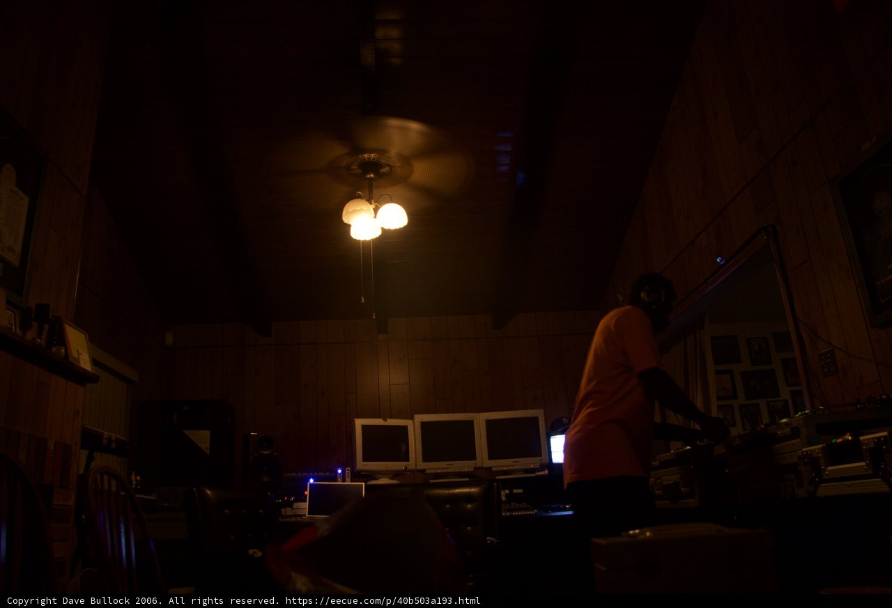 Man in the Fan Room