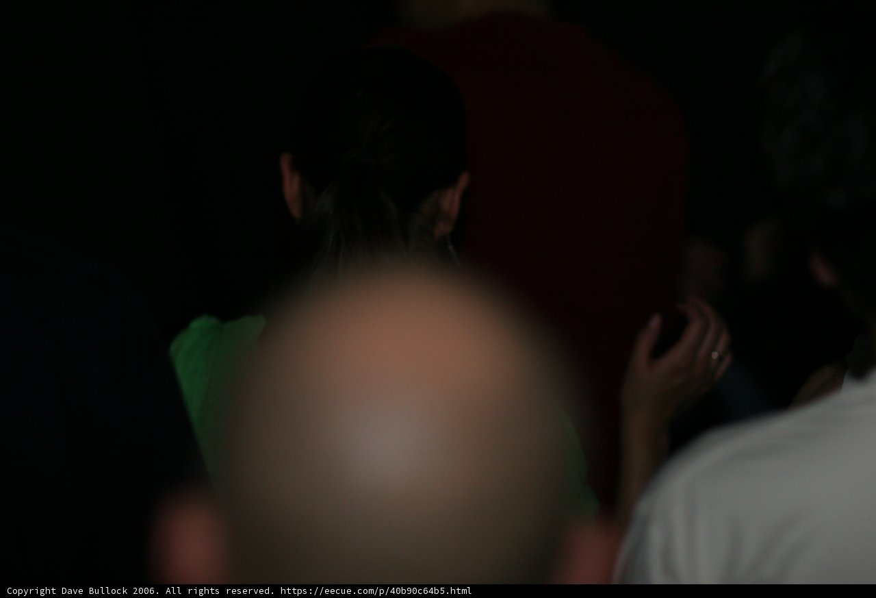 Bald Man and Green-Shirted Woman