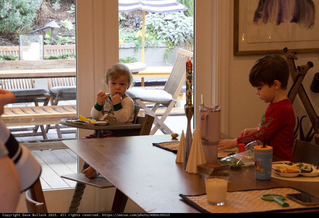 Children's Christmas Eve Lunch at Home